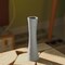 Contemporary Ceramic Textured Slim Hourglass Shape Table Vase Flower Holder